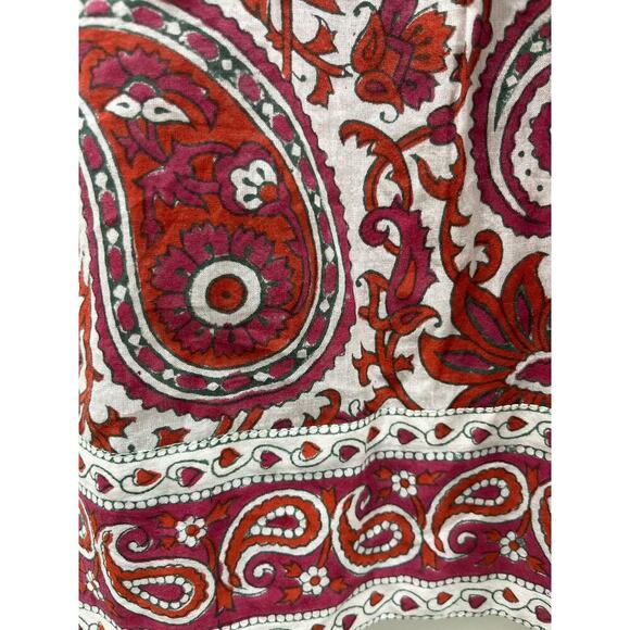 SZ Blockprints X J. Crew Cotton Mini Skirt Sz L - Picture 4 of 8